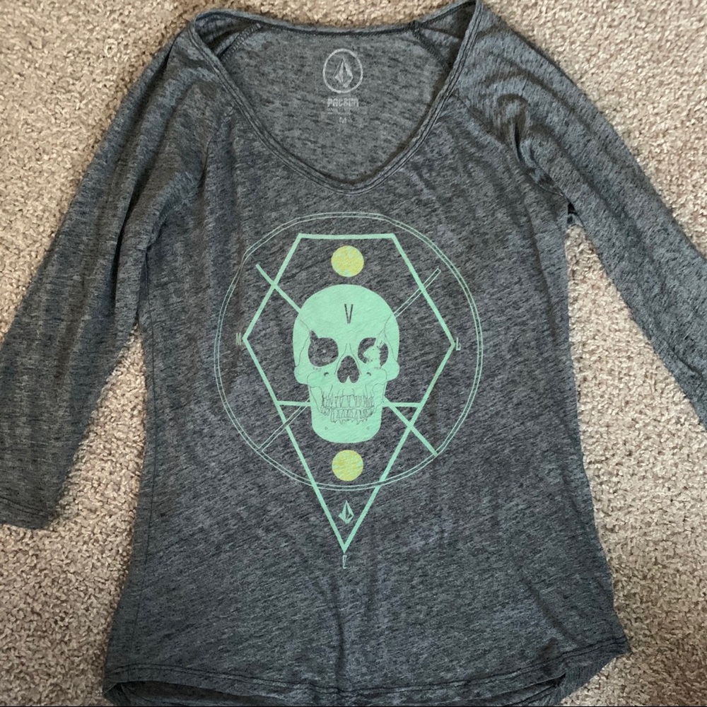 ✨Pacsun Volcom 3/4 Sleeve Shirt - Picture 3 of 4